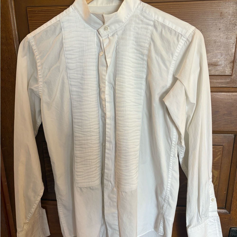 Brooks Brothers boys tuxedo shirt